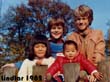 Tim mit Geschwistern 1982